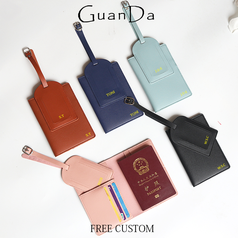 Travel Accessories Gift Set - Set de Porta Pasaporte de Viaje