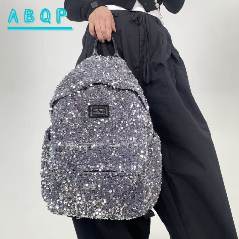 Travel Accessories Luxury Brands - Nueva mochila con lentejuelas para mujer,