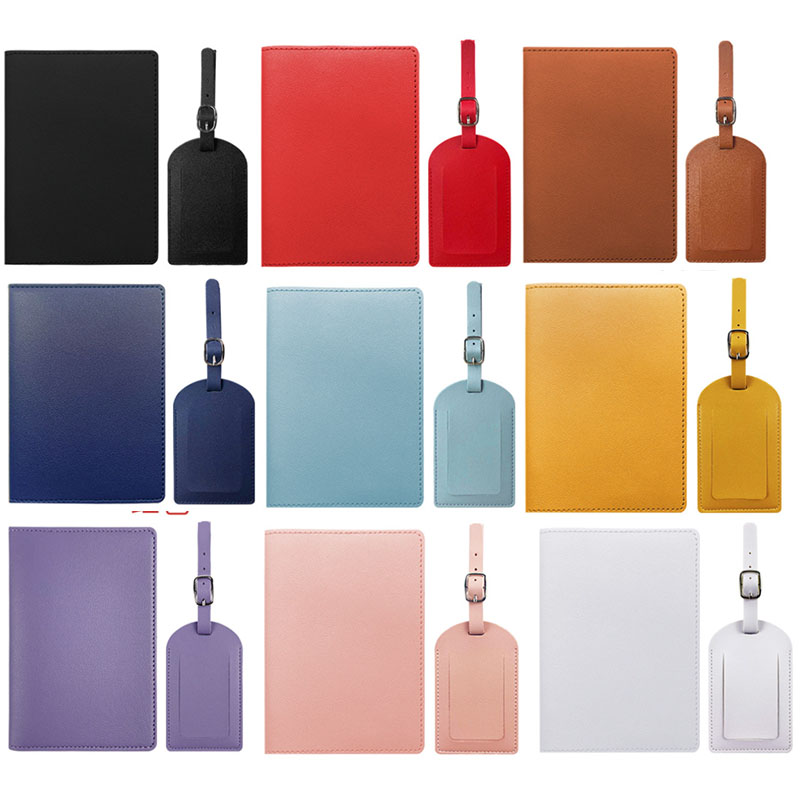 Travel Accessories Gift Set - Funda para pasaporte de PU de