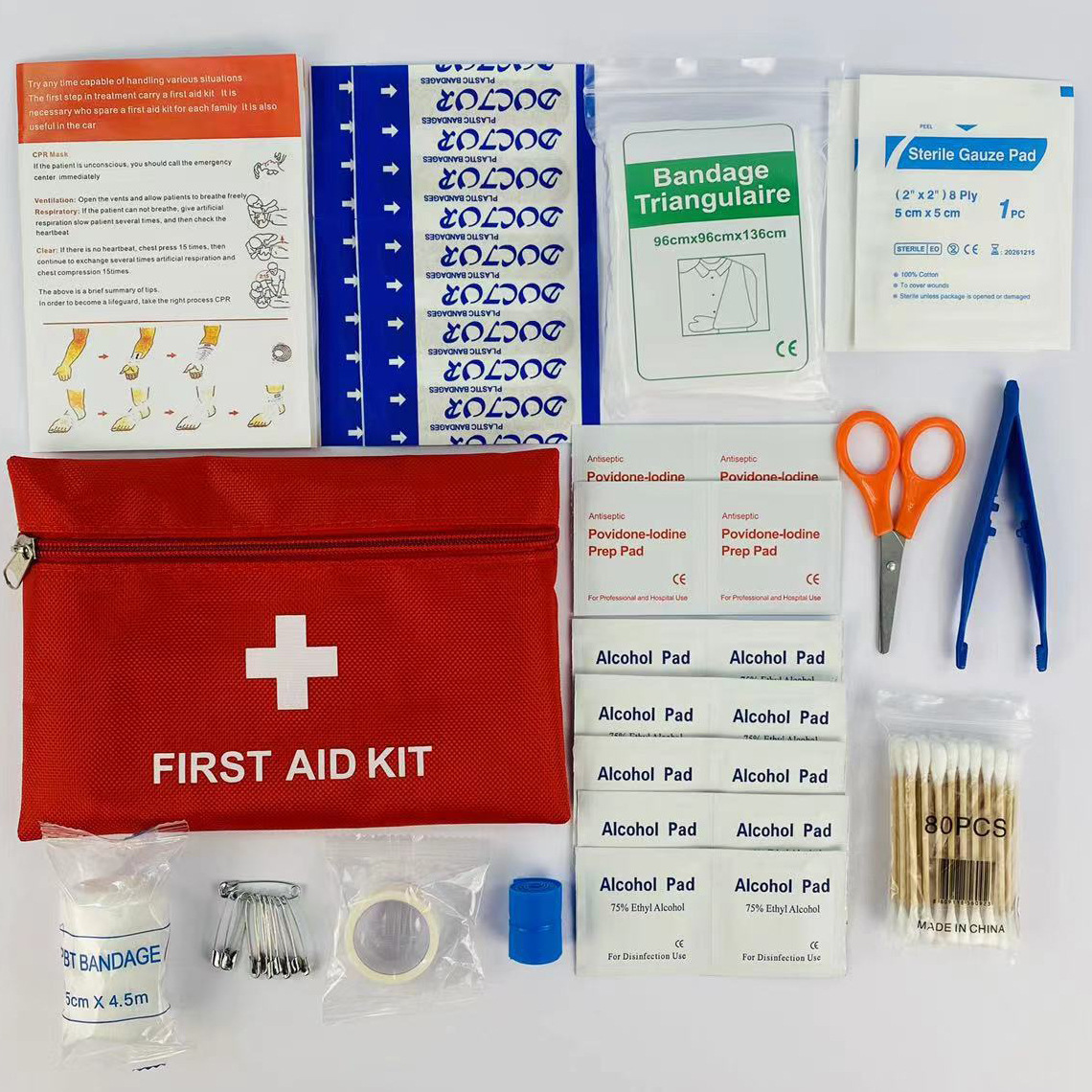 Travel Accessories Essentials - Kit de Primeros Auxilios de 14