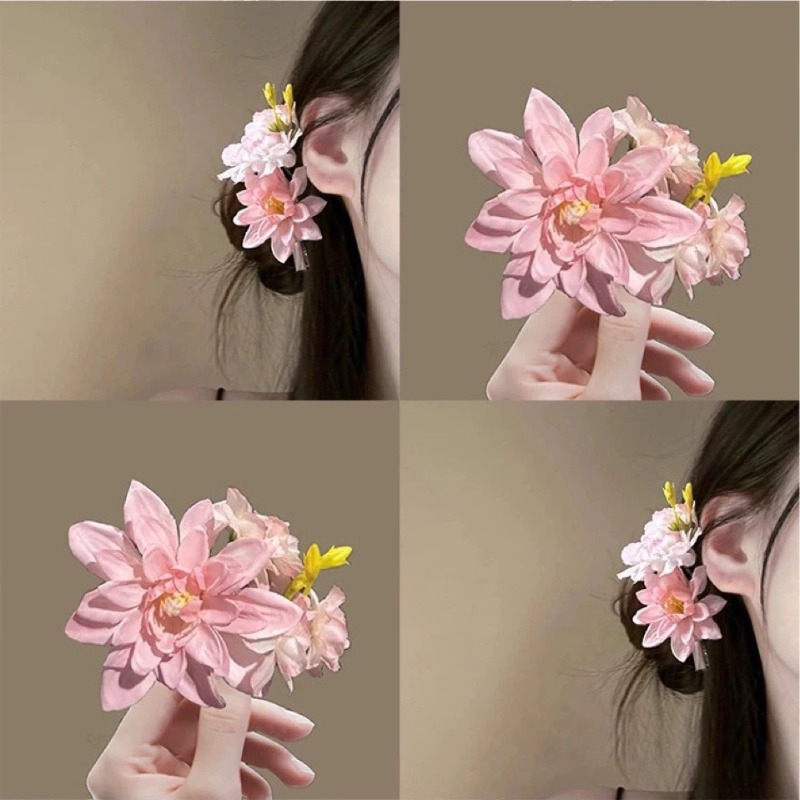 Travel Accessories Bunnings - Pinza para el pelo con flor