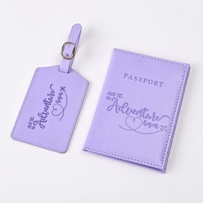 Travel Accessories Gift Set - Nuevo Porta pasaporte de cuero PU