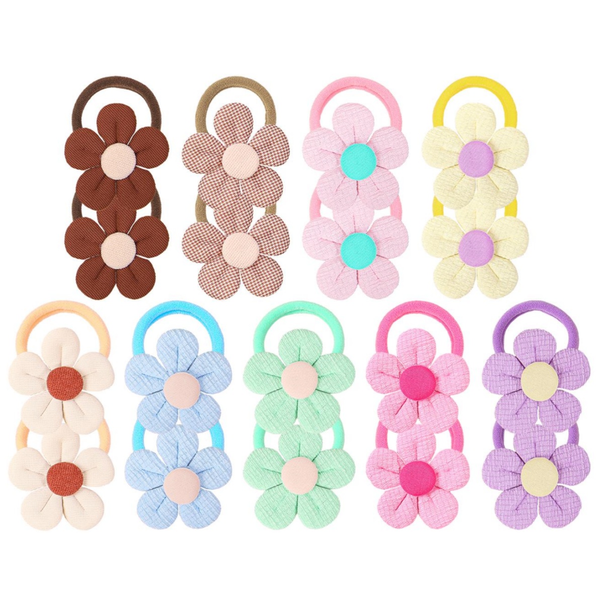 Travel Accessories For 10 Year Old Girl - 18 Uds. Lazos para el cabello