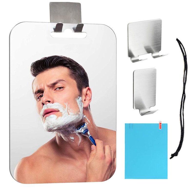 Travel Accessories For Europe - Espejo Acrílico Antivaho D9 de 30x20CM,