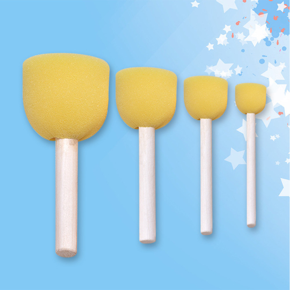 Travel Accessories Drawing - 20 pinceles de pintura con mango