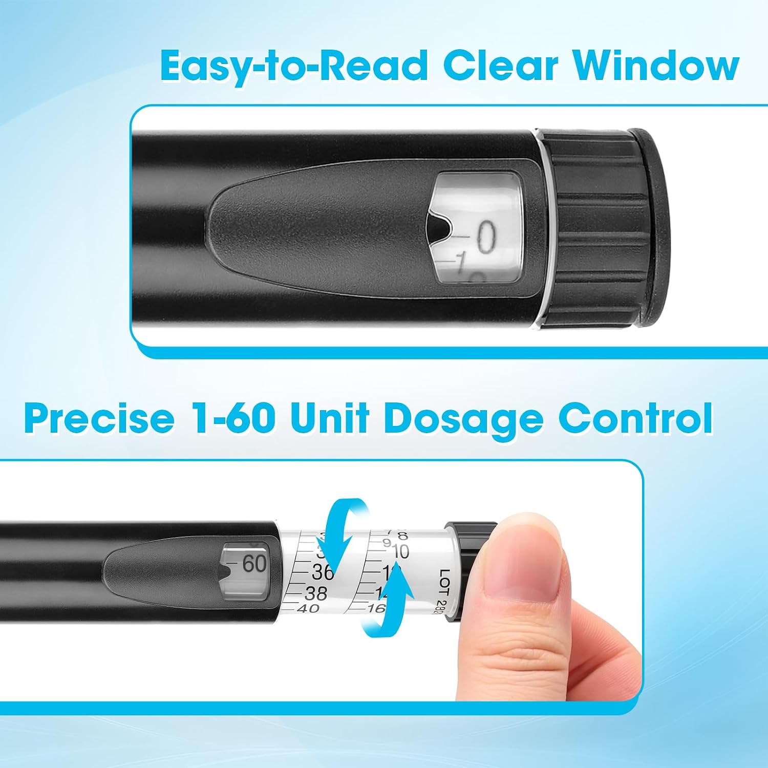60 Unidades de Inyector de Pép - Travel Accessories Essentials reseña y precio