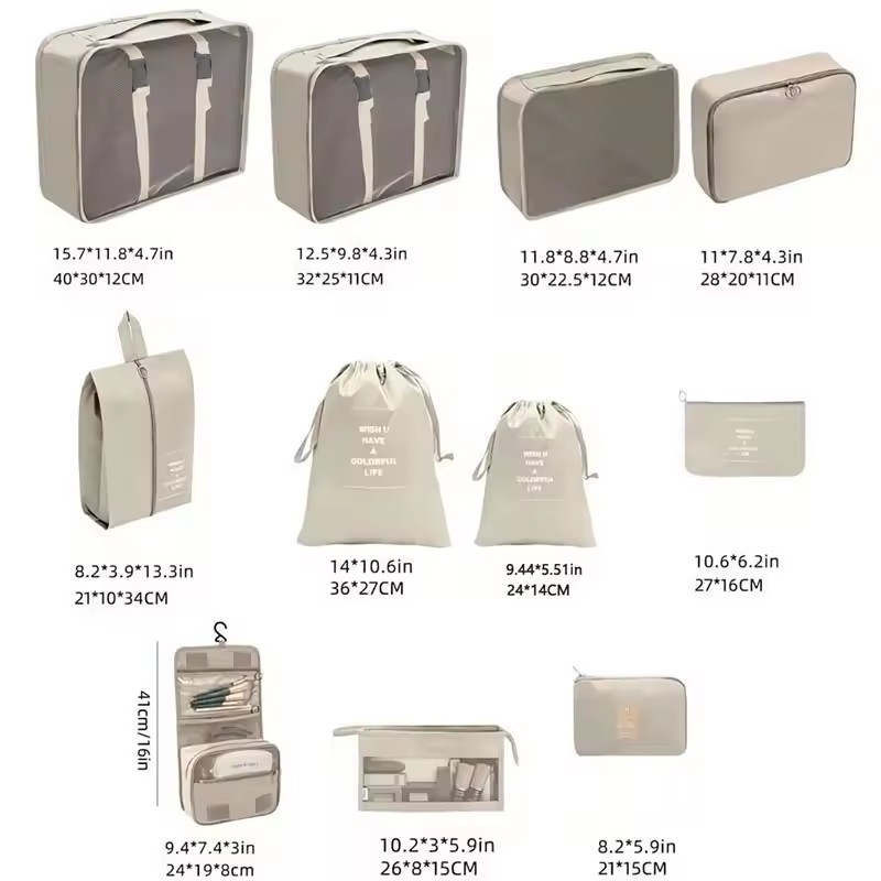 Juego de Bolsas de Almacenamie - Travel Accessories Gift Set reseña y precio