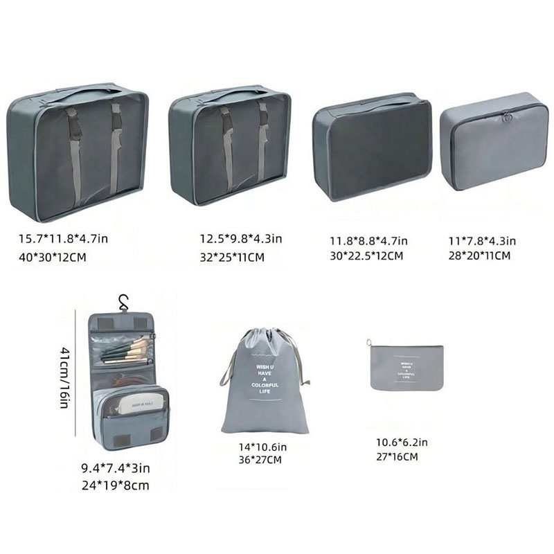 Juego de Organizadores de Viaj - Travel Accessories Gift Set reseña y precio