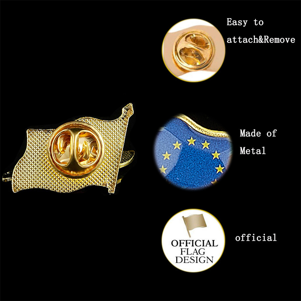Insignia de patriotismo de la  - Travel Accessories For Europe reseña y precio