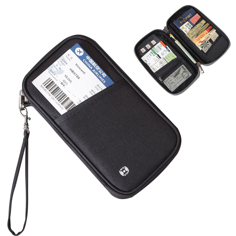 Cartera para pasaporte con blo - Travel Accessories Essentials reseña y precio