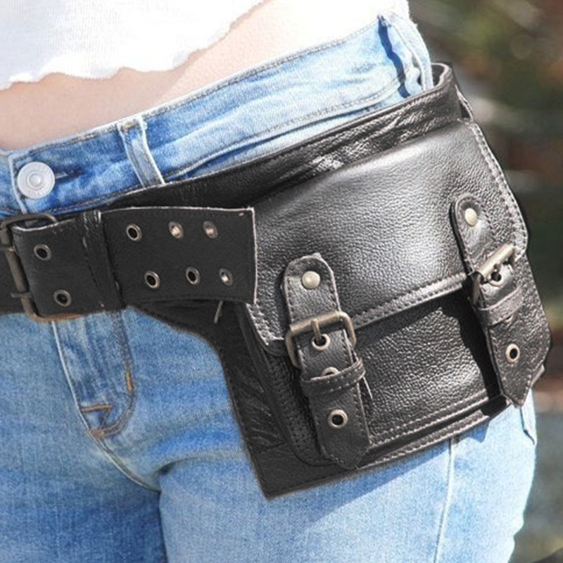 Riñonera con cinturón de cuero - Travel Accessories For Europe reseña y precio