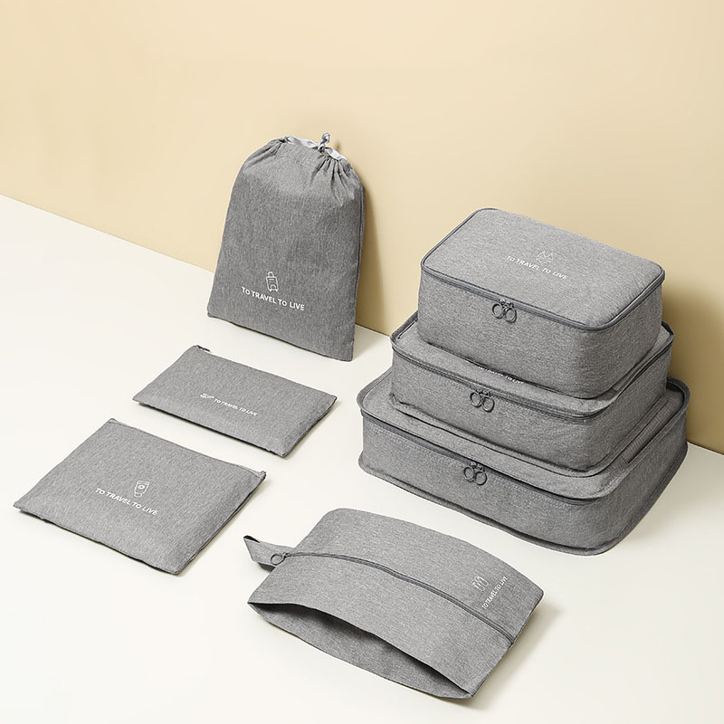 Juego de 7 cubos organizadores - Travel Accessories Kit For Women reseña y precio