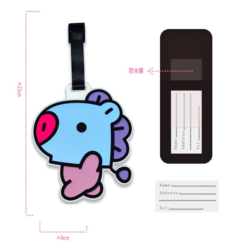 Llavero de dibujos animados BT - Travel Accessories Gift Set reseña y precio