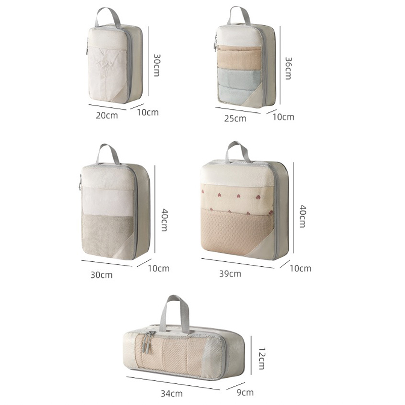 Juego de 5 Bolsas de Compresió - Travel Accessories Gift Set reseña y precio