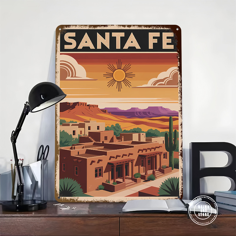 Póster de Viaje de Santa Fe, L - Travel Accessories For Europe reseña y precio
