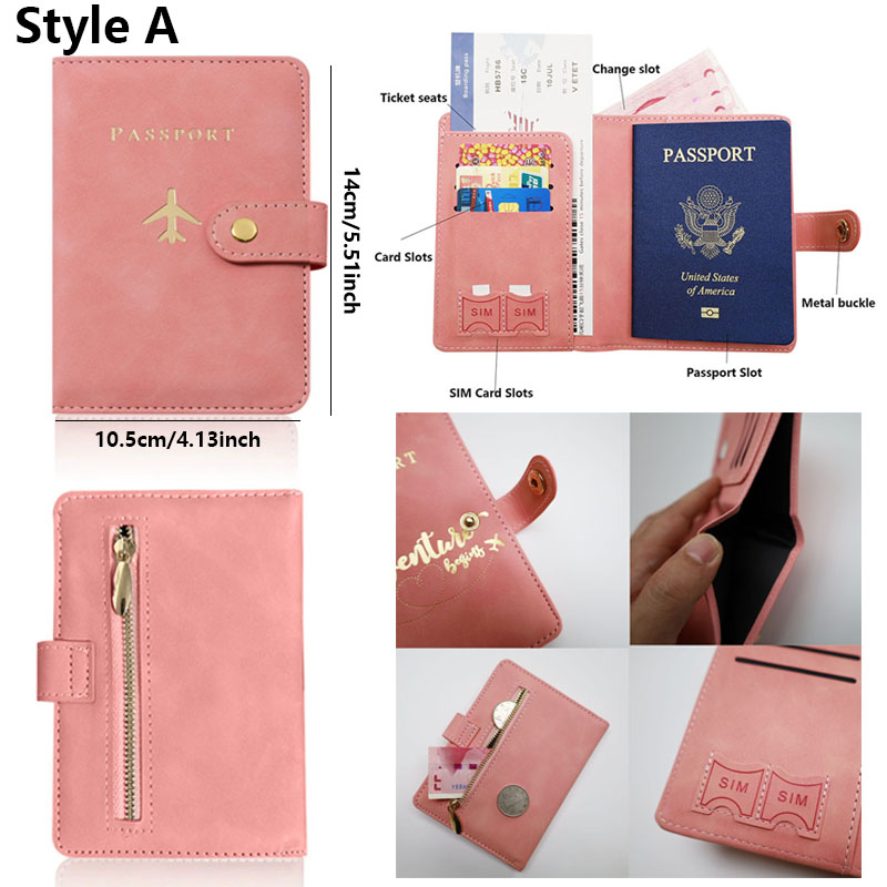 Funda de cuero para pasaporte, - Travel Accessories Essentials reseña y precio