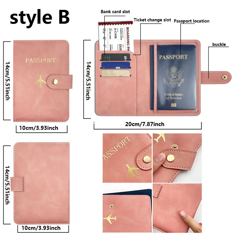 Funda de cuero para pasaporte, - Travel Accessories Essentials reseña y precio