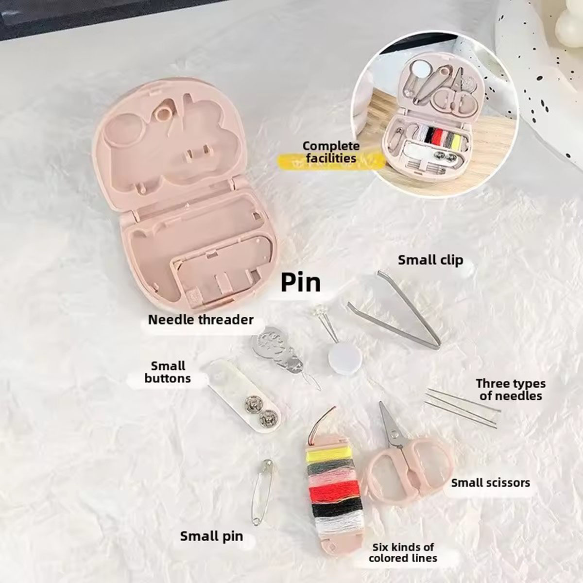 Mini kits de máquina de coser  - Travel Accessories Kit For Women reseña y precio