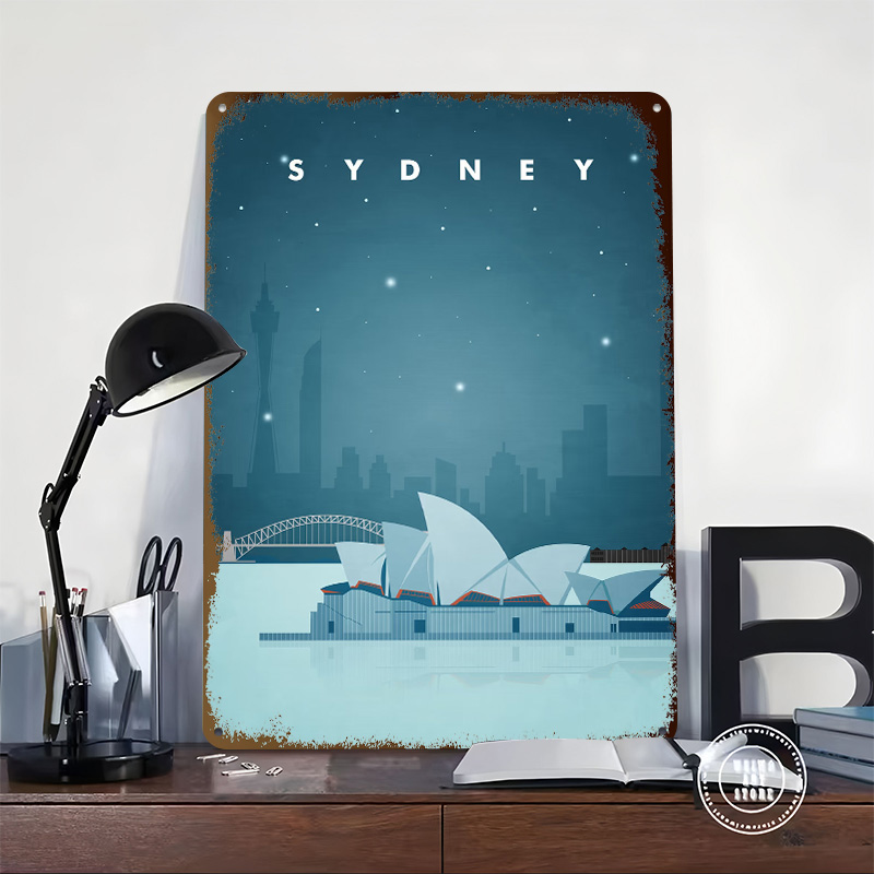 Póster de Viaje de Sídney, Let - Travel Accessories For Europe reseña y precio